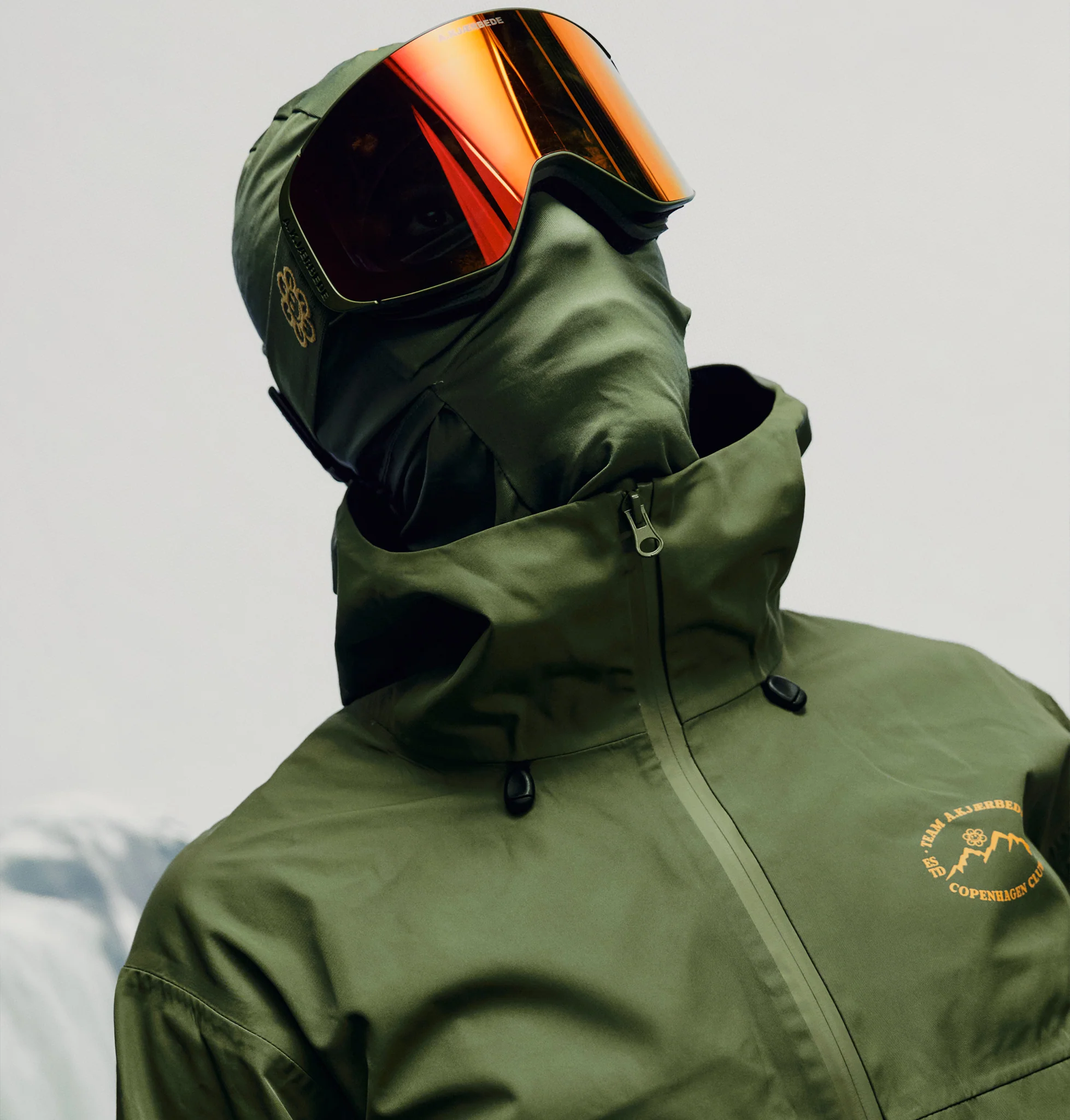 Balaclava Ski Mask - Dark Green - Image 5