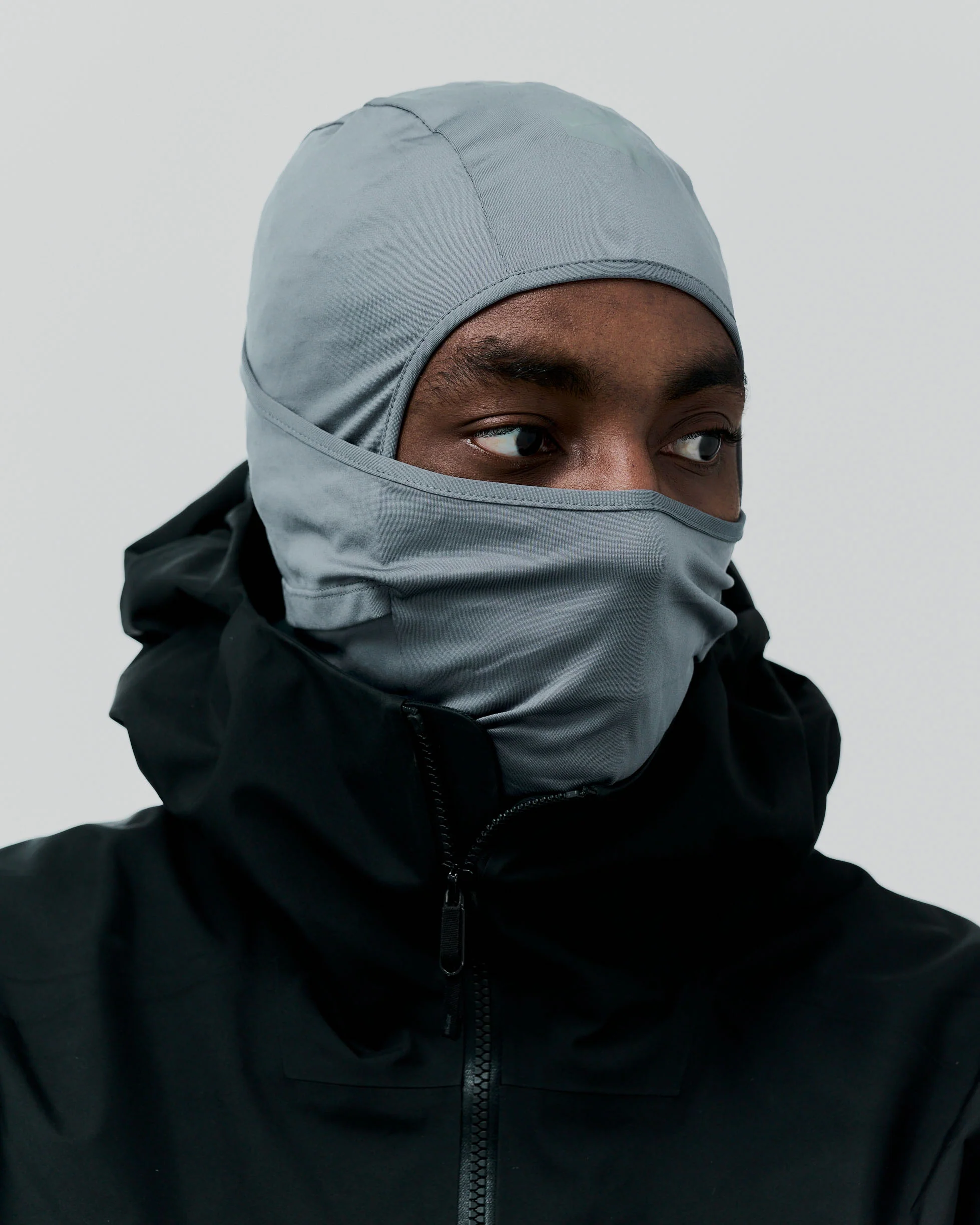 Balaclava Ski Mask - Grey - Image 4