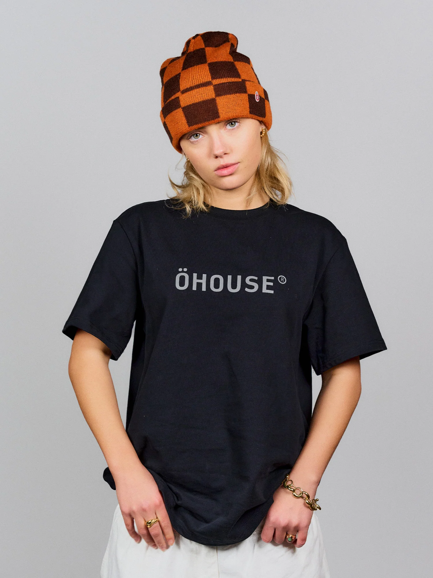 Mandy Boyfriend Tee ÖHOUSE X A.KJÆRBEDE - Black - Image 2