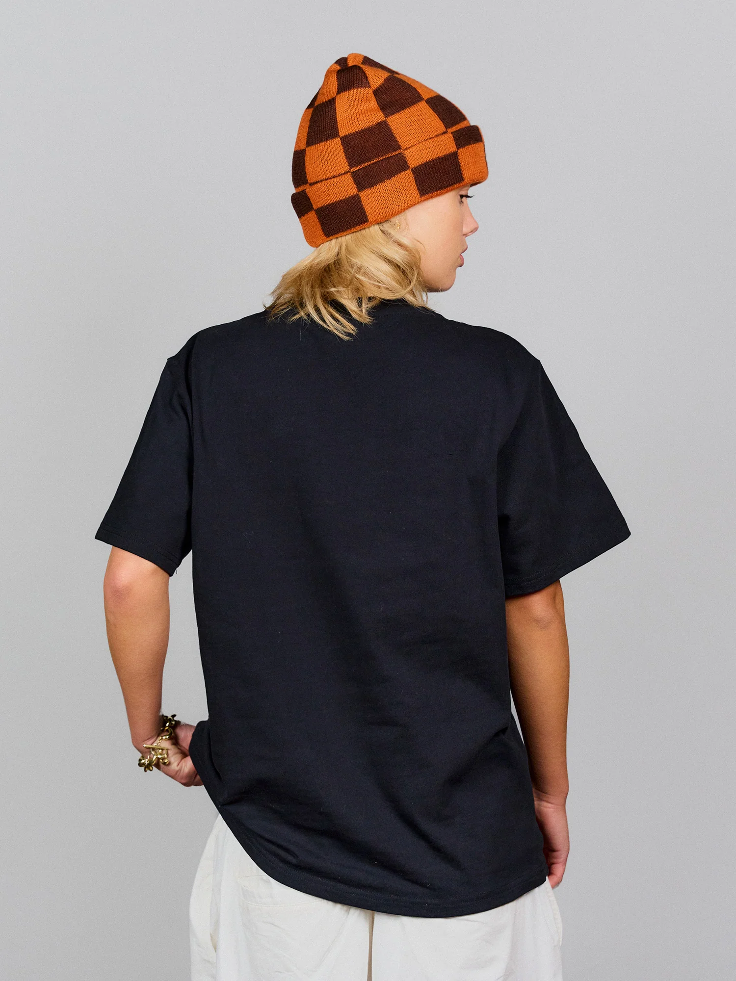 Mandy Boyfriend Tee ÖHOUSE X A.KJÆRBEDE - Black - Image 5