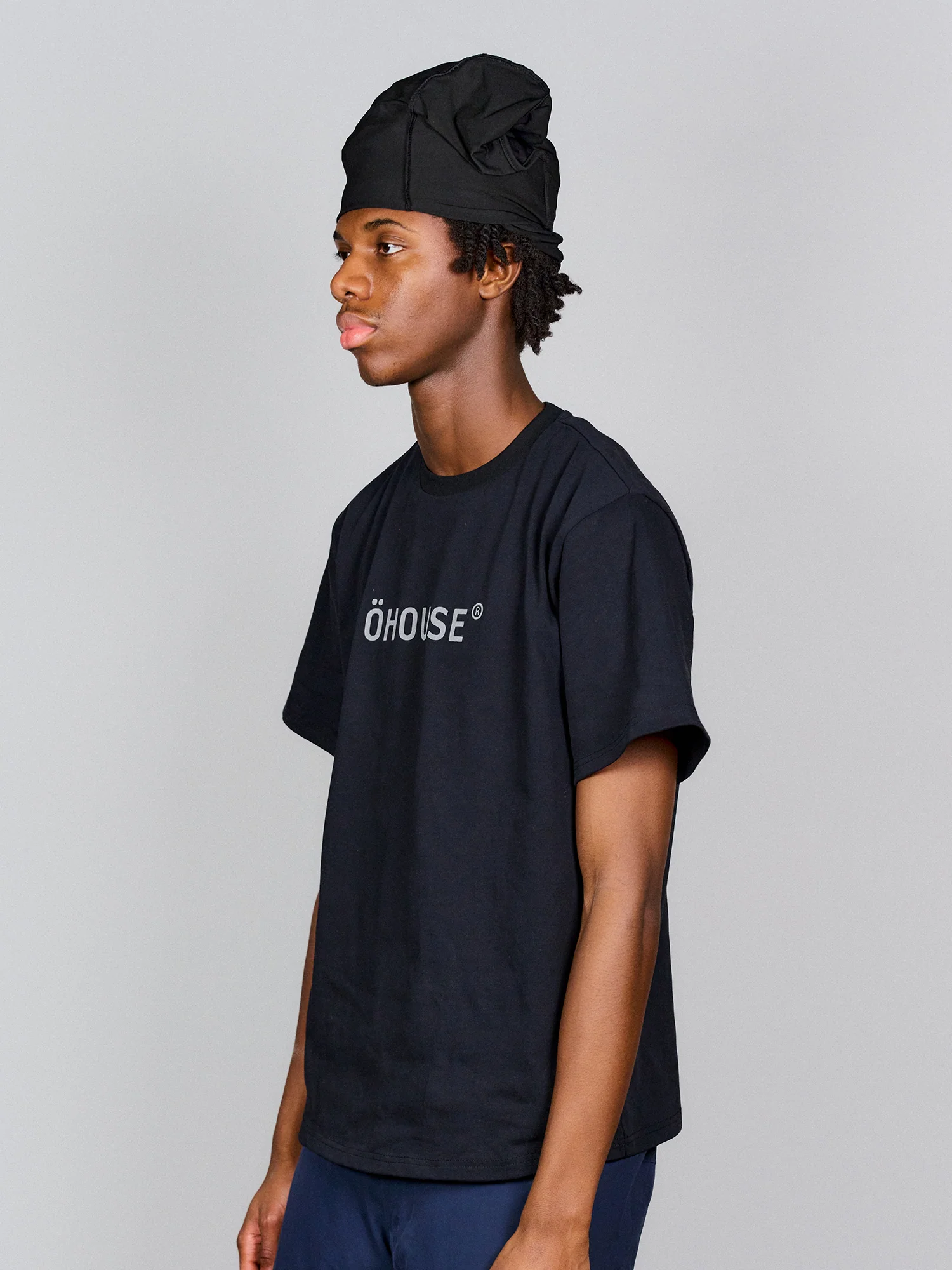 Mandy Boyfriend Tee ÖHOUSE X A.KJÆRBEDE - Black - Image 7