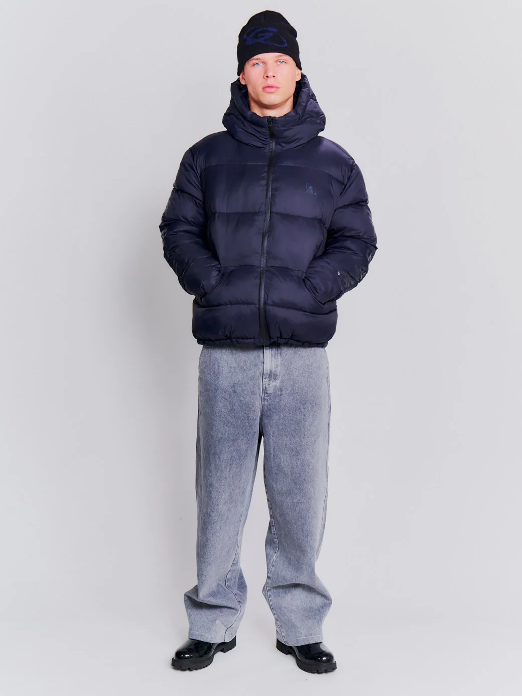 Puffer Jacket - Dark Navy - Image 4
