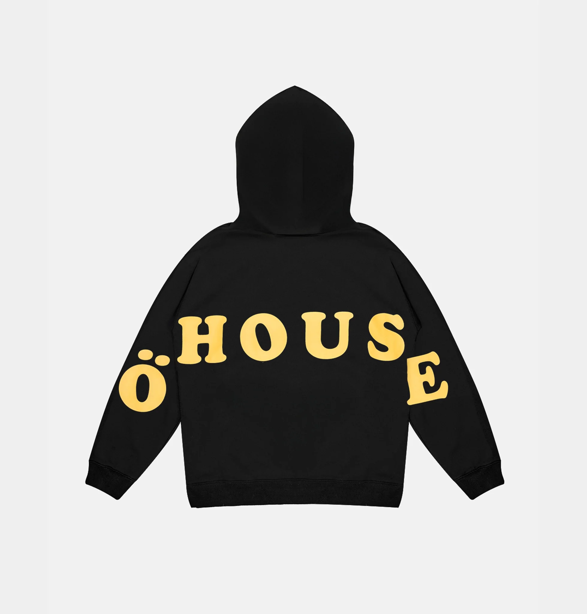 Selma Hoodie ÖHOUSE X A.KJÆRBEDE - Black / Yellow - Image 3