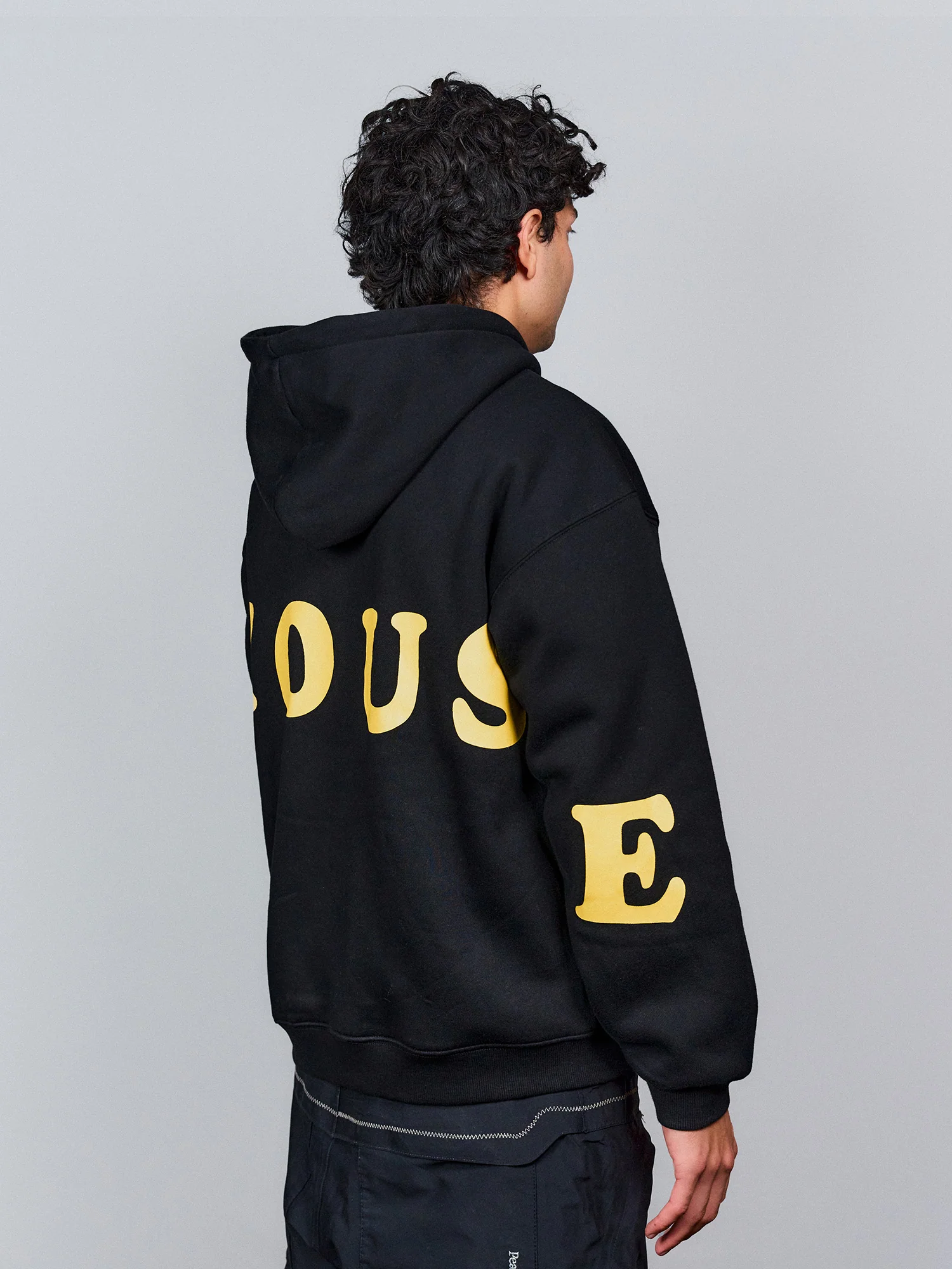 Selma Hoodie ÖHOUSE X A.KJÆRBEDE - Black / Yellow - Image 5
