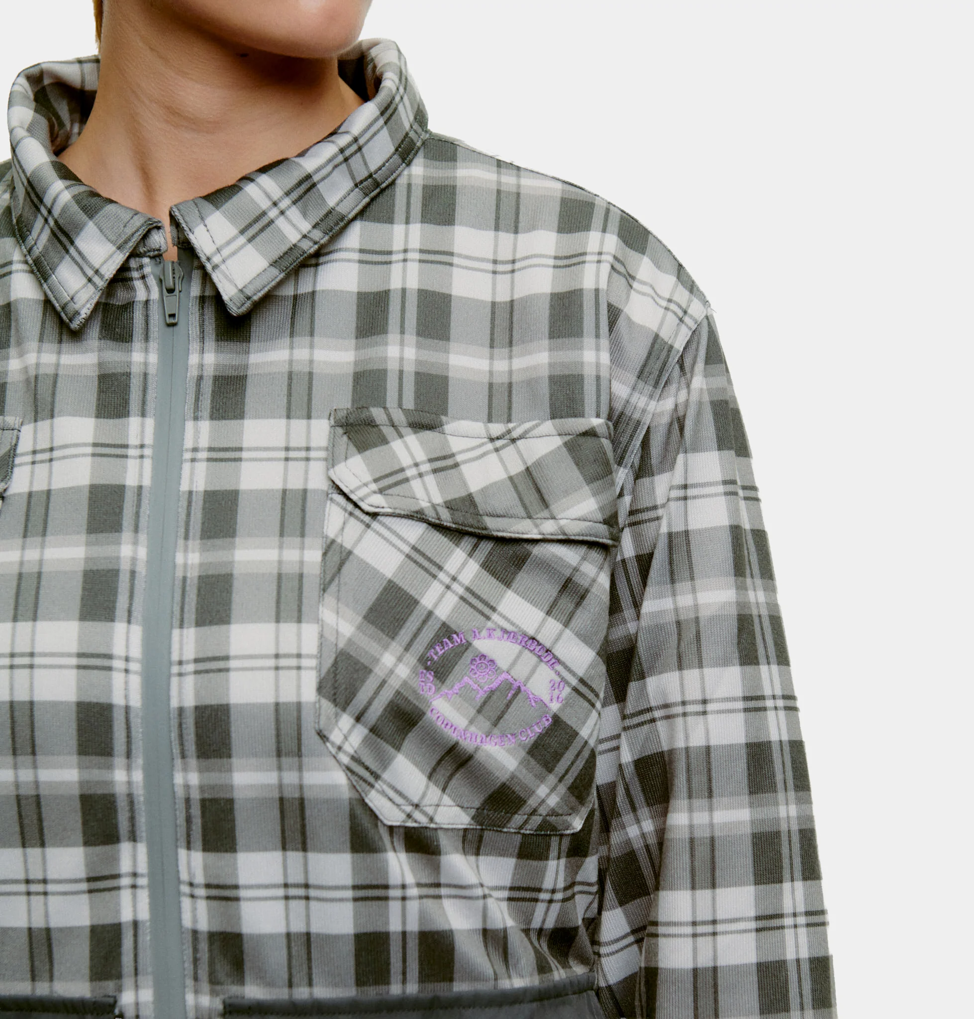 Skov Jacket - Checkered Grey - Image 8